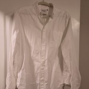 White button down, l